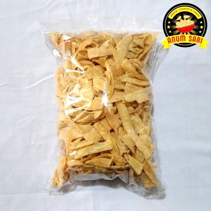 

GRATIS ONGKIR Keripik Singkong MANGLENG Asin Original - Anum Sari