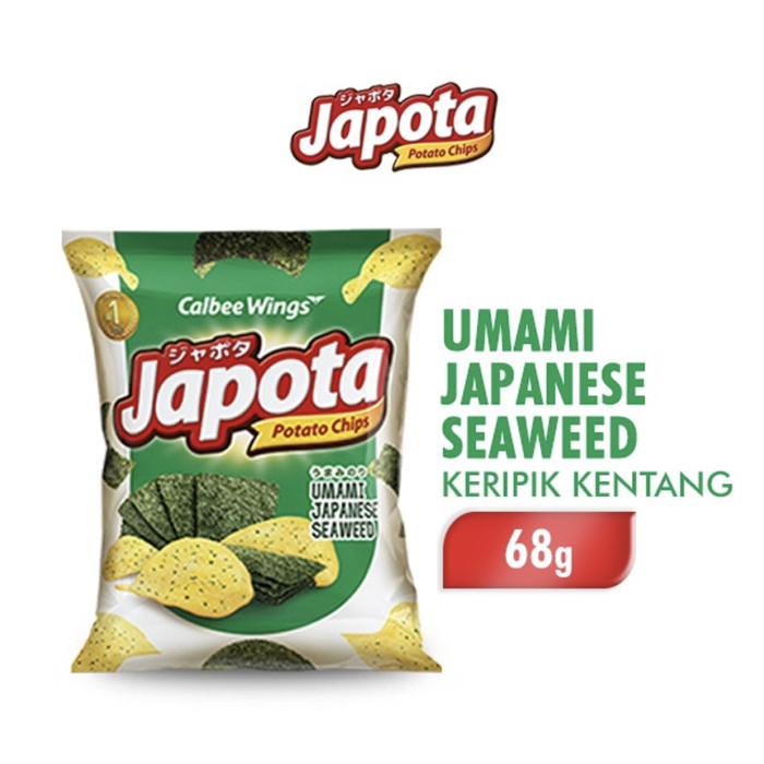 

CUCI GUDANG Japota Keripik Kentang Umami Japanese Seaweed 68 gr