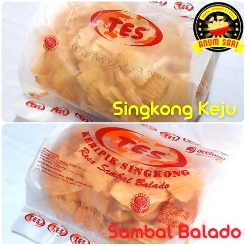 

EKSLUSIF CHUBA Keripik Singkong TES Spesial 500 Gram - Anum Sari