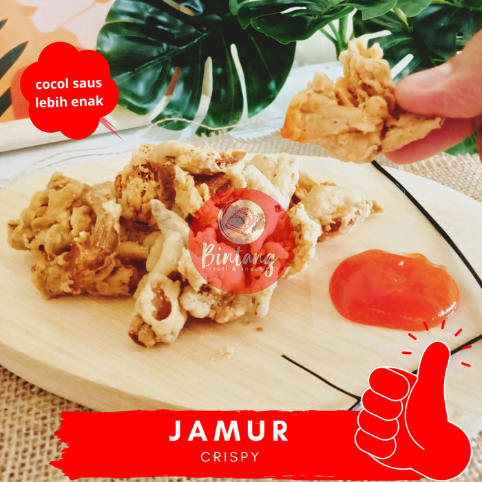

GRATIS ONGKIR Keripik Jamur Jamur Crispy 500 gr