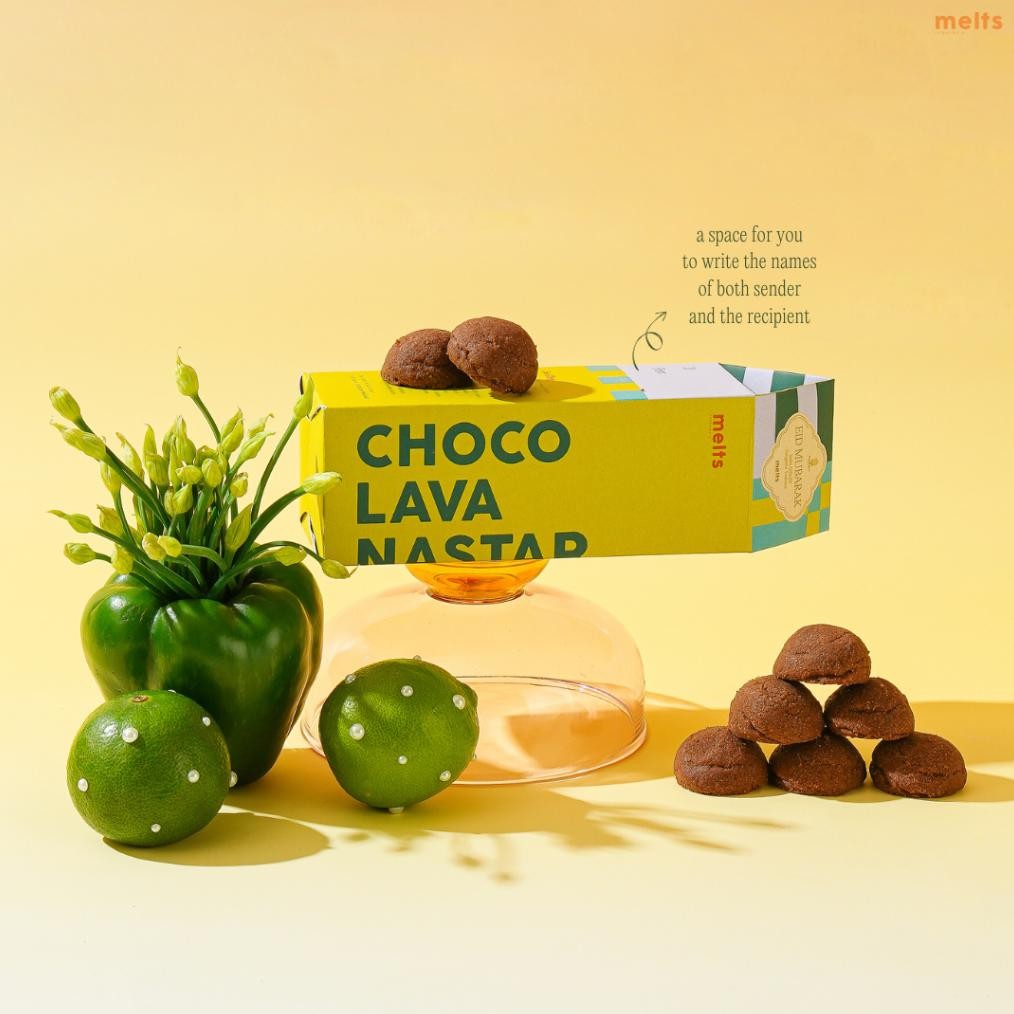 

TERMURAH Melts Raya Gift - Choco Lava Nastar | Hadiah Kado Parcel Hampers Kue Kering / Lebaran Eid Ramadhan TT60