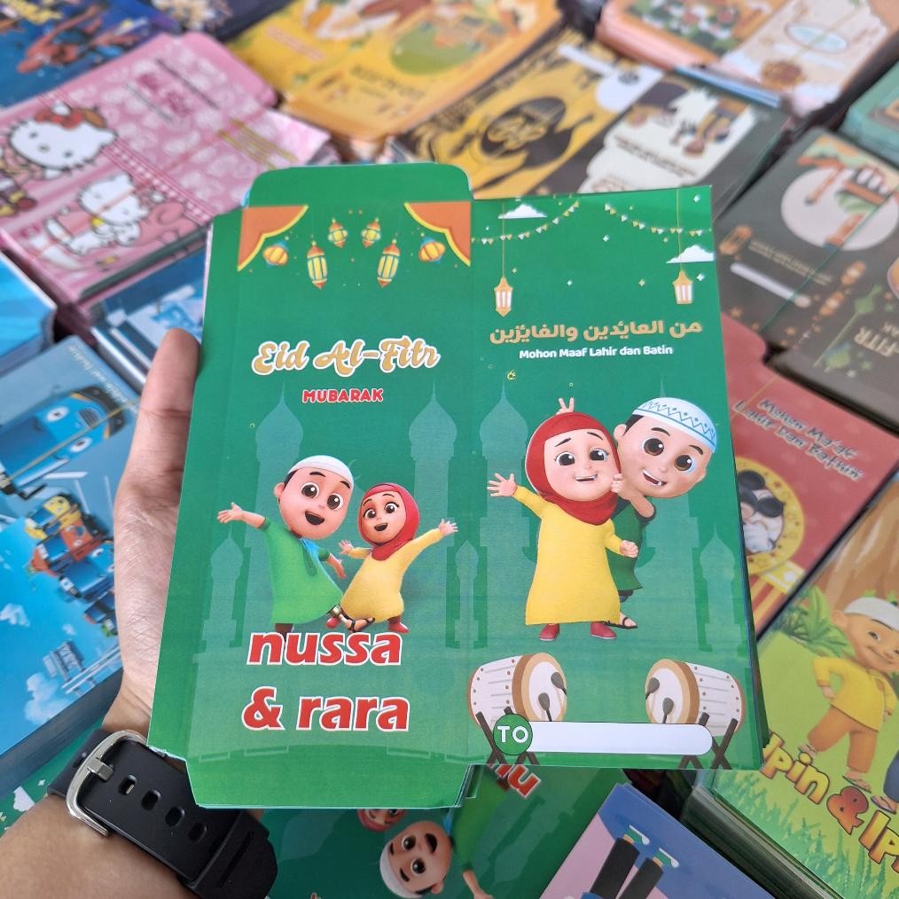 

ORIGINAL (1000 Lembar) AMPLOP ANGPAU IDUL FITRI JUMBO My56