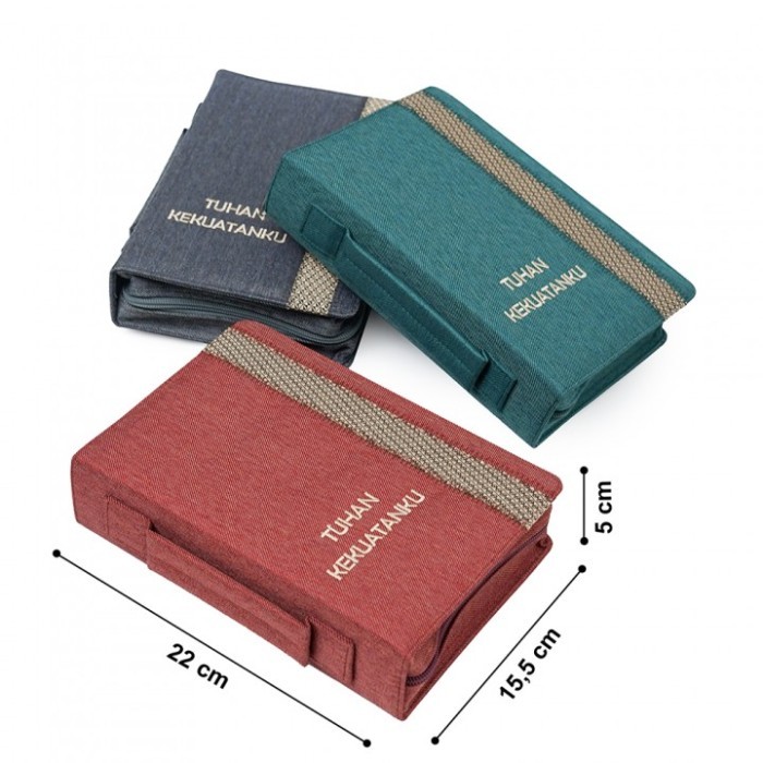 

Sampul Alkitab + Sampul Buku Kidung Jemaat Besar - Tuhan Kekuatanku