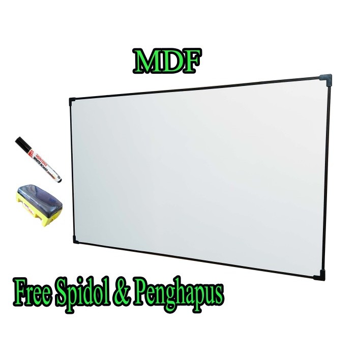 

Papan Tulis 60 x 100 cm Whiteboard Magnet dan Non Magnet