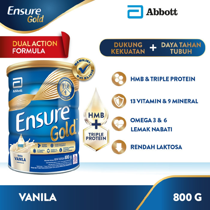 

Ensure Gold Susu Rendah Laktosa Terlaris