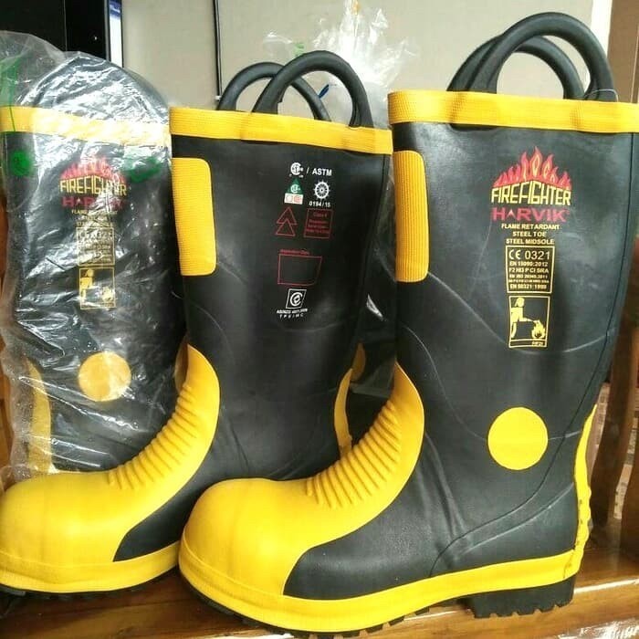 Ready sepatu harvik pemadam kebakaran
