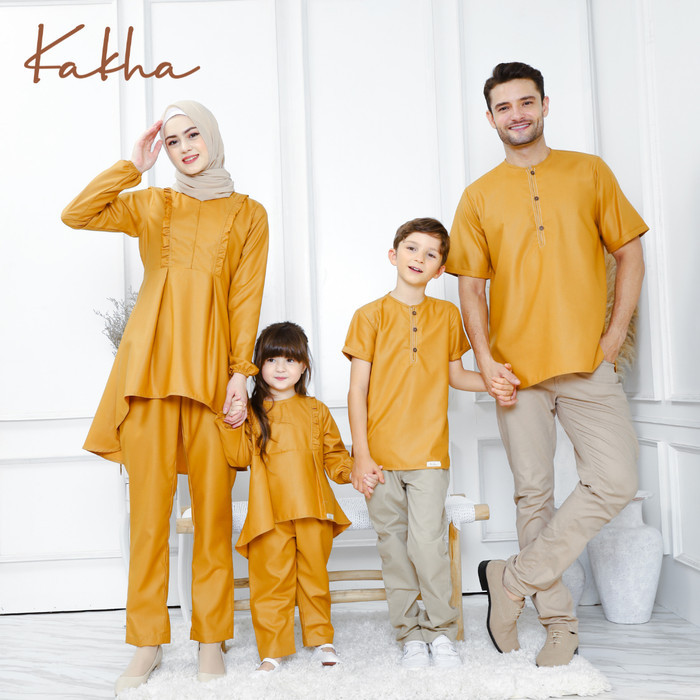 Kakha - Kareem Series (Gold) - Sarimbit Muslim Keluarga