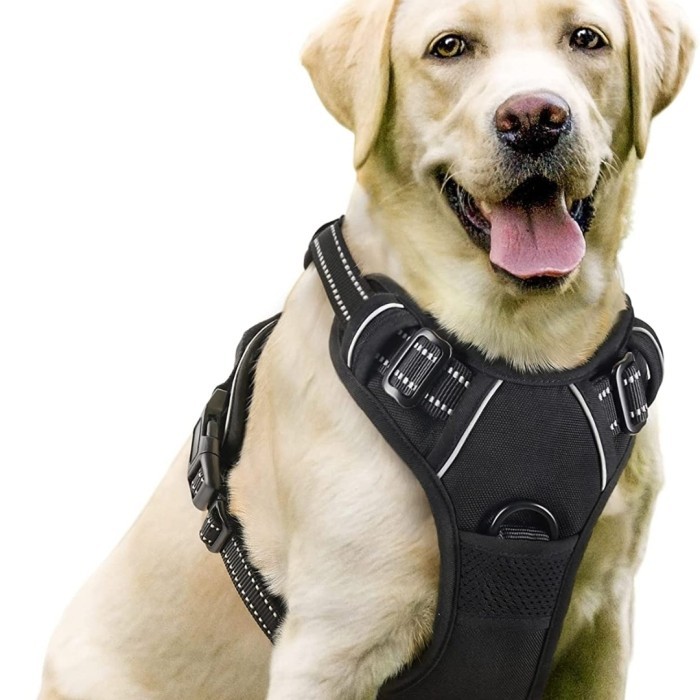 Harness Anjing Besar Kuat Nyaman / Reflective Dog Harness No Pull