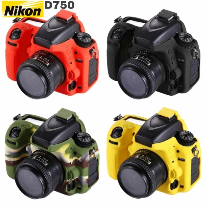 TERBARU - Case Nikon D750 Rubber Cover Silicone