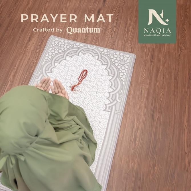 Sajadah Premium Tebal & Empuk Naqia Prayer Mat by Quantum
