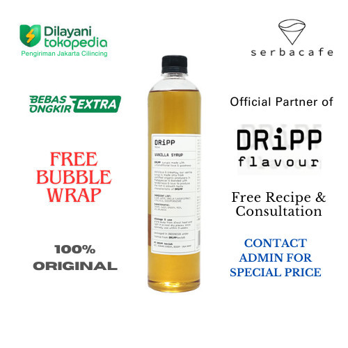 

Dripp Syrup Vanilla (760 ml)