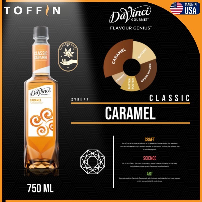 

Davinci syrup Caramel 750 ml