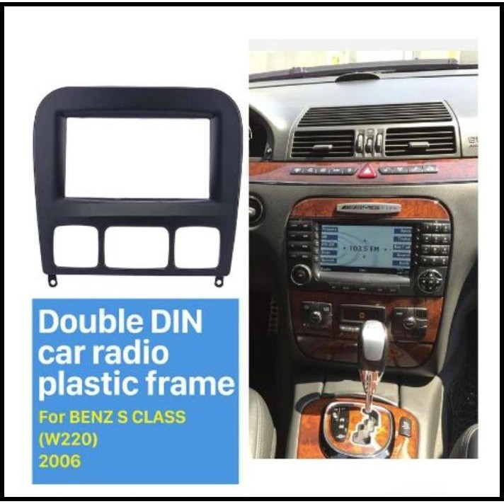 Frame Panel 2 Din Mercedes Benz S Class W220 2006