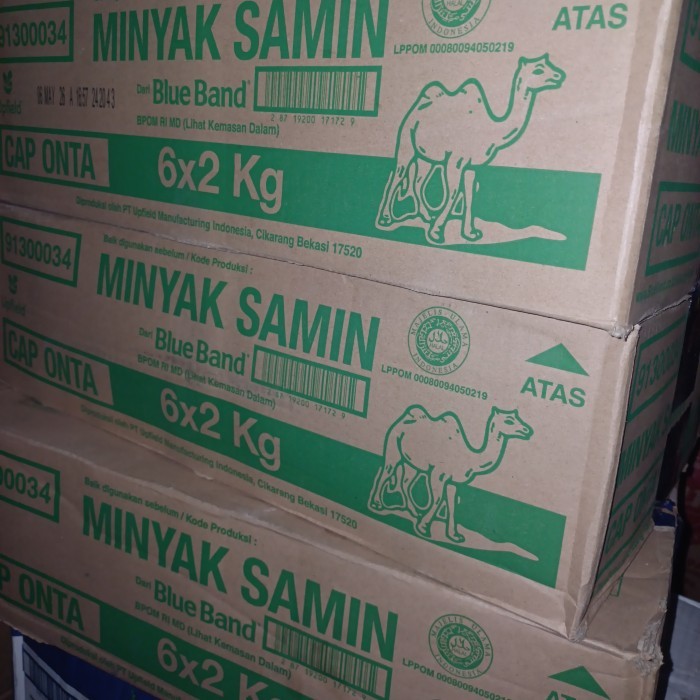 

Minyak Samin Cap Onta 2 Kg X 6 Kaleng (Kartonan)