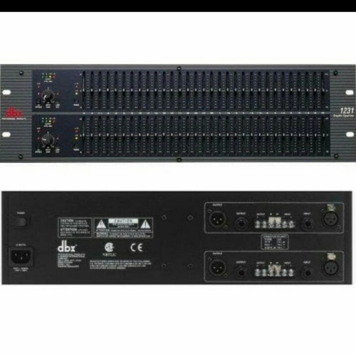 MELAYANI FAKTUR PAJAK Equalizer DBX 1231/Equaliser dbx 1231/Eq Dbx 1231 original