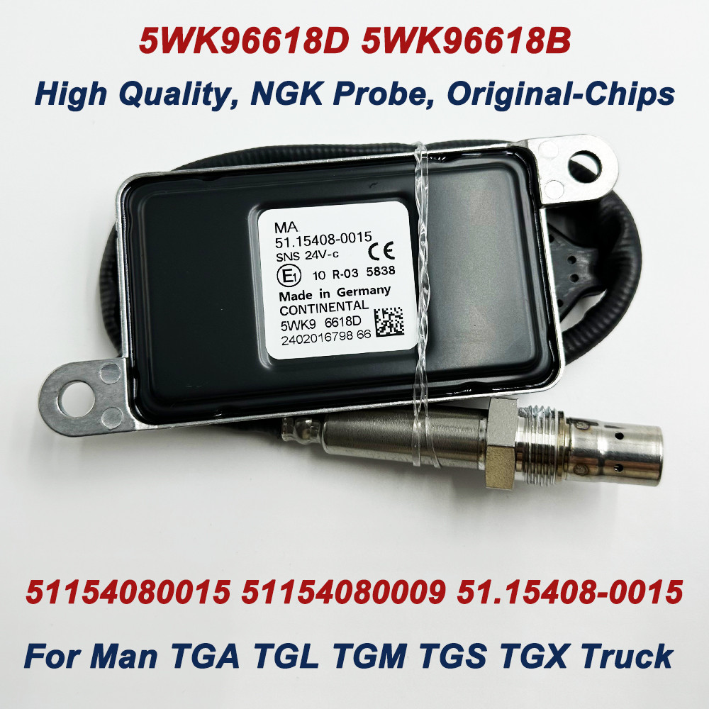 ZOKUES High Quality for NGK Probe 5WK96618D 5WK96618B 51154080015 51154080009 24V NOX Oxygen Sensor 