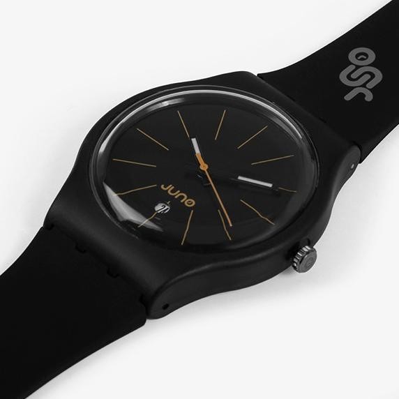 Juno Official - Slava Black Gold | Jam Tangan | Watch Unisex