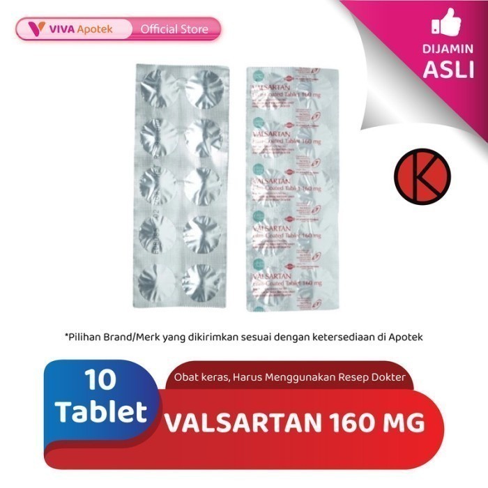 Valsartan 160 mg (10 Tablet)