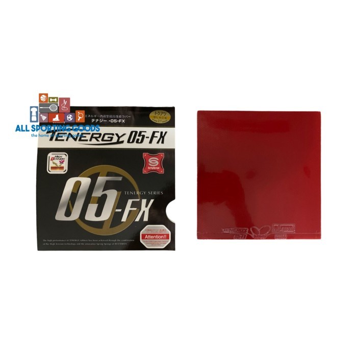 Karet Pingpong Tenis Meja Butterfly Tenergy 05 Fx Grade Ori Import