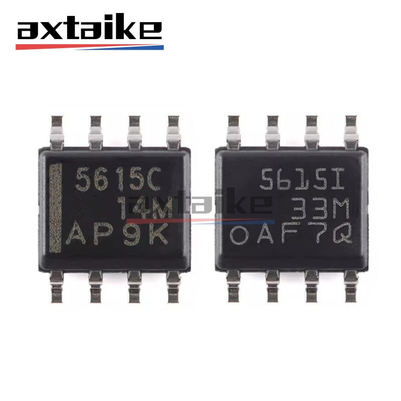 TUBS 5PCS TLC5615 DIP-8 SOP-8 TLC5615CP TLC5615CDR TLC5615IDR 5615C 5615I SMD Chip 10BIT DIGITAL TO 