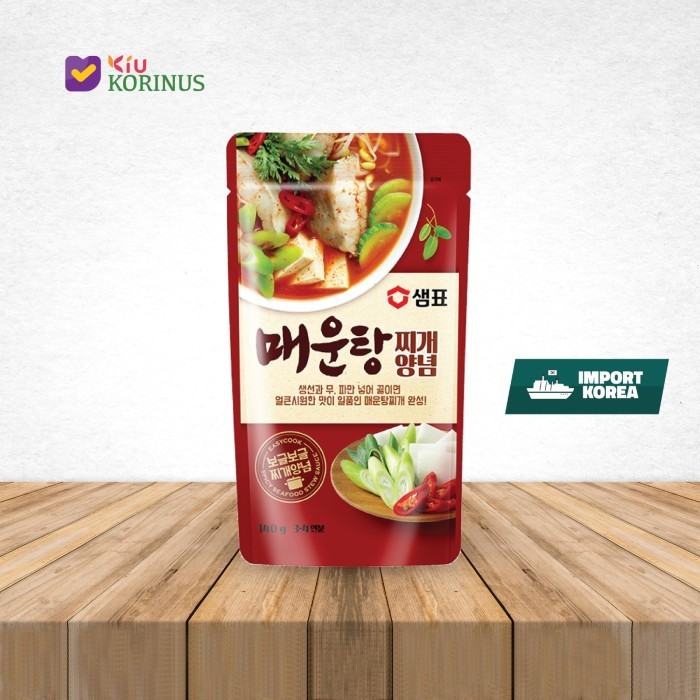 

K- Sempio Spicy Seafood Stew Sauce / Saus Bumbu Rebusan Seafood Pedas Korea 140gr