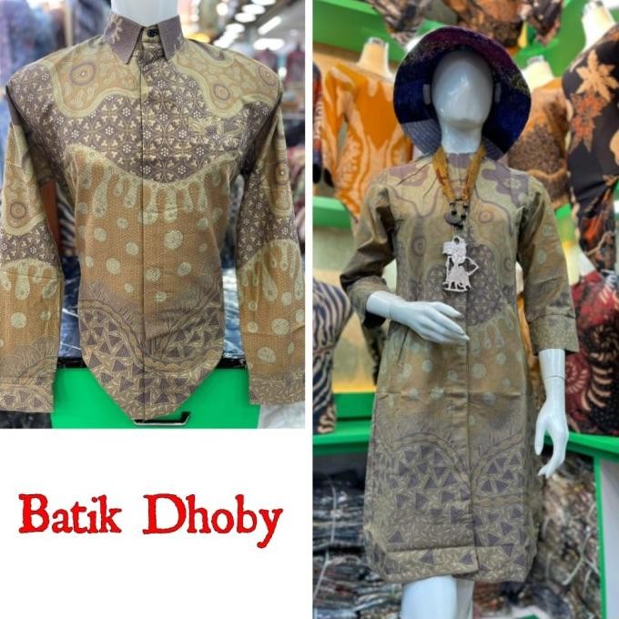 New Item, Couple Batik Dobby Batik Qistina Tunik Batik Batik Thamrin City
