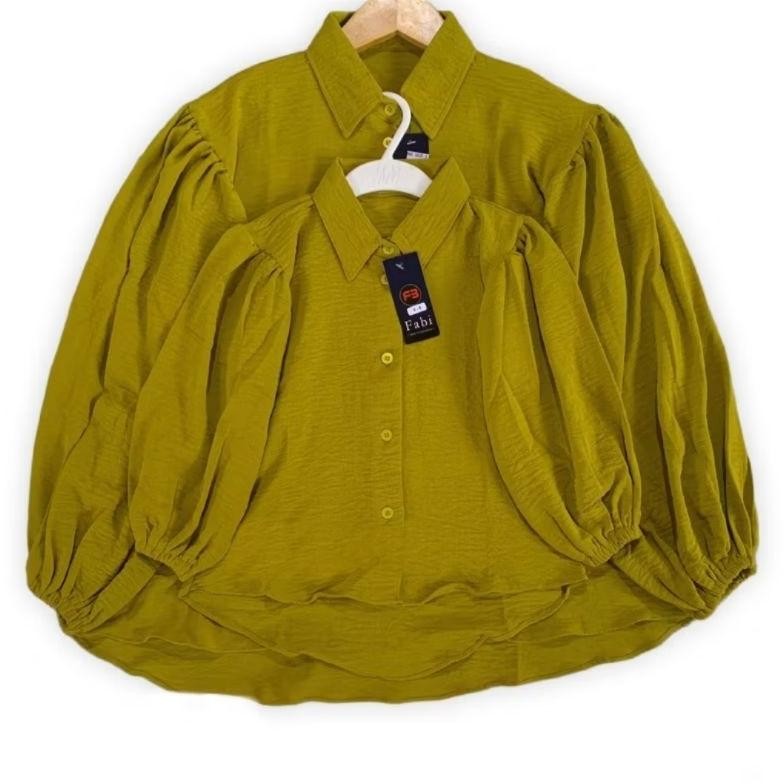 HK Tasya Couple Ibu Dan Anak / Baju Couple Ibu Dan Anak Perempuan / Blouse Couple Ibu Dan Anak / Tun