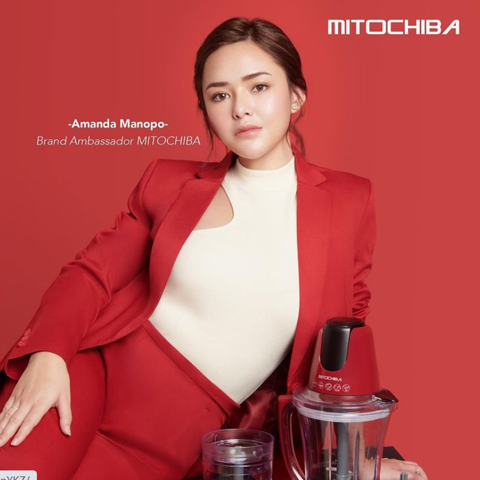 Terbaru Mitochiba Food Chopper Blender Mitochiba Ch-100 Ch 100