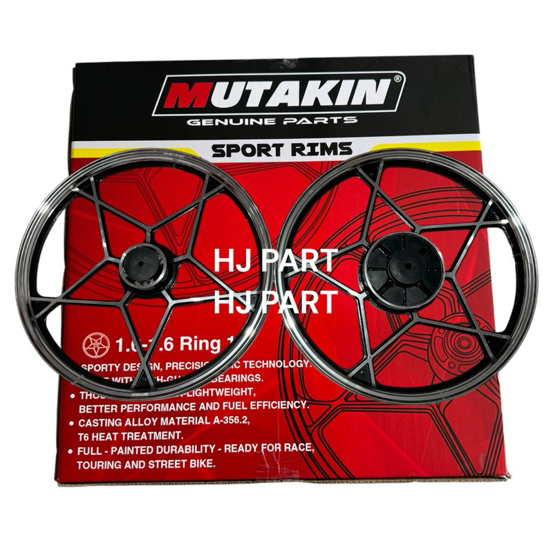 velg mutakin model enkei japan bintang SUZUKI RGR 150 thunder 125 RX KING RXK RXS RXZ ring 18 velg