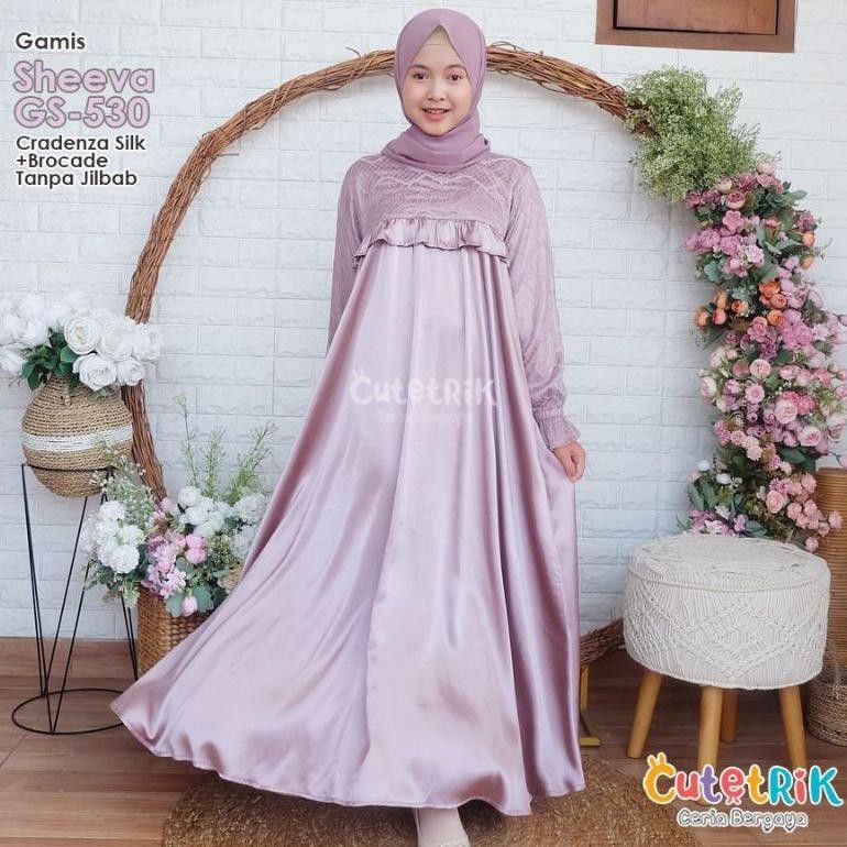 HK GAMIS MURAH NEW ARRIVAL GAMIS JENA, NURII, SHEEVA & VANIA ORI BY CUTETRIK TERLARIS