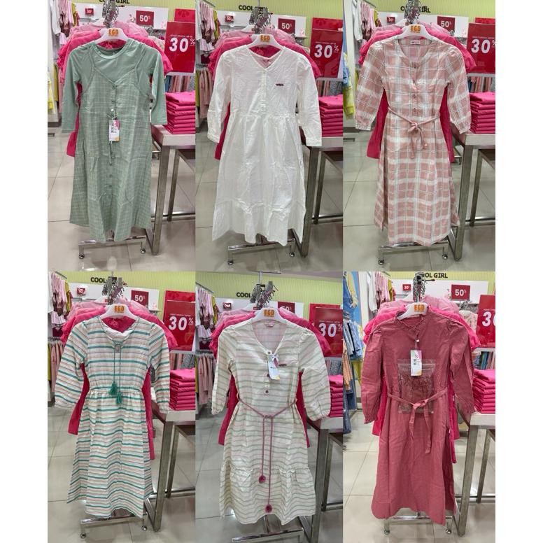 HK EXIT KIDS - SALE Dress Gamis Anak Perempuan (4-14 Tahun) TERLARIS