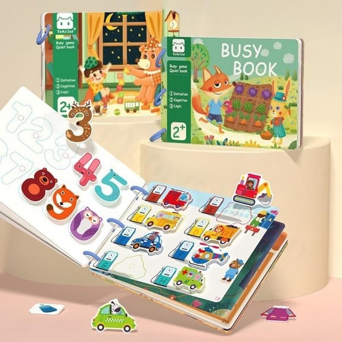 

Cod30 Halaman Buku Aktivitas Bayi Busy Book Velcro Tk Quiet Book Lucu Reused Baby Busy Book Activity