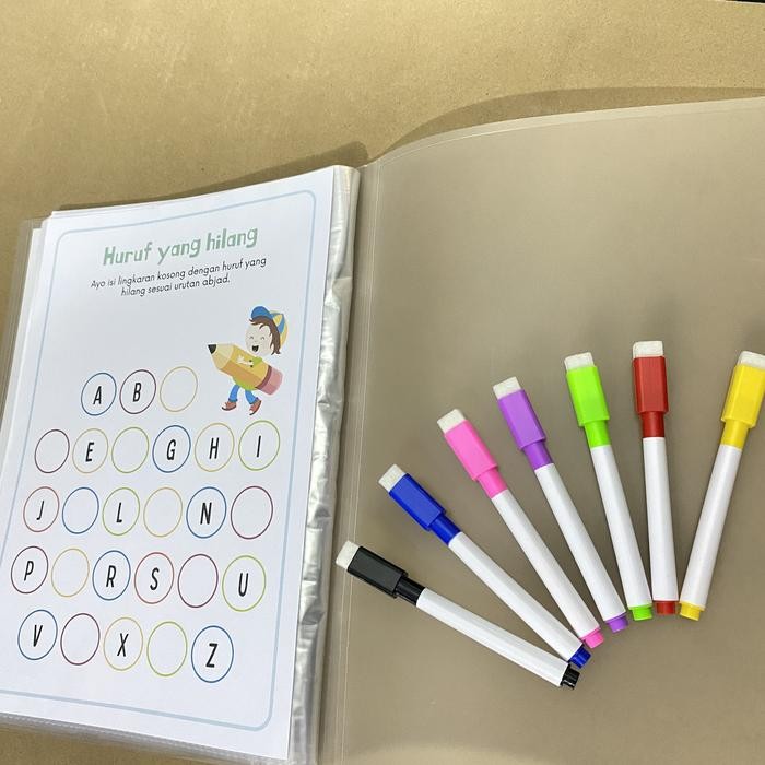 

Buku Belajar Menulis Huruf Dan Angka Balita Pra Tk Pra Sekolah Buku Aktivitas Anak Bisa Dihapus Wipe