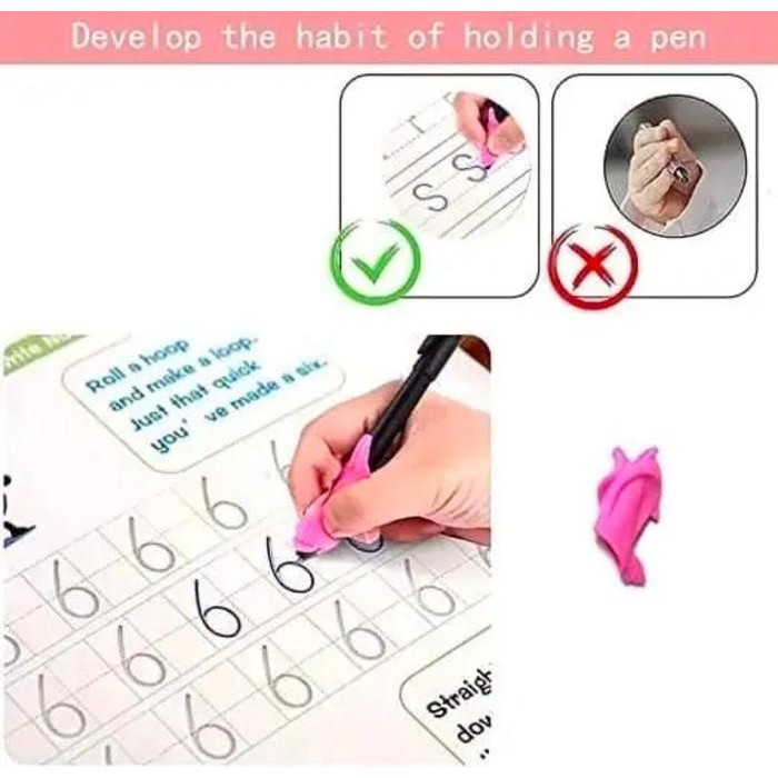 

Sensory Anak Sank Magic Book [ 1 Paket Isi 4 Buku + Pulpen + Refill ] Buku Ajaib Bisa Dihapus