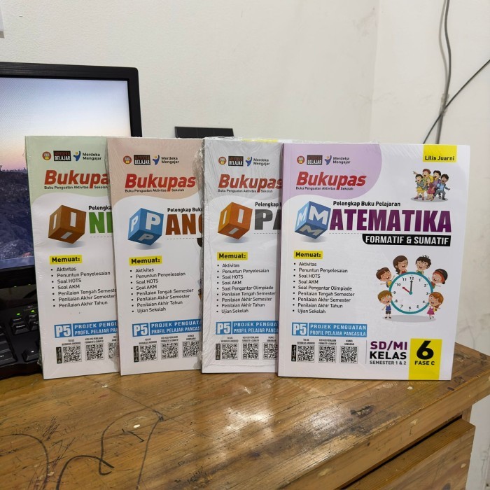 

Bukupas Buku Soal Untuk Siswa Sd/Mi Kelas 6 (Buku Latihan Soal Kurikulum Merdeka) - Yrama Widya