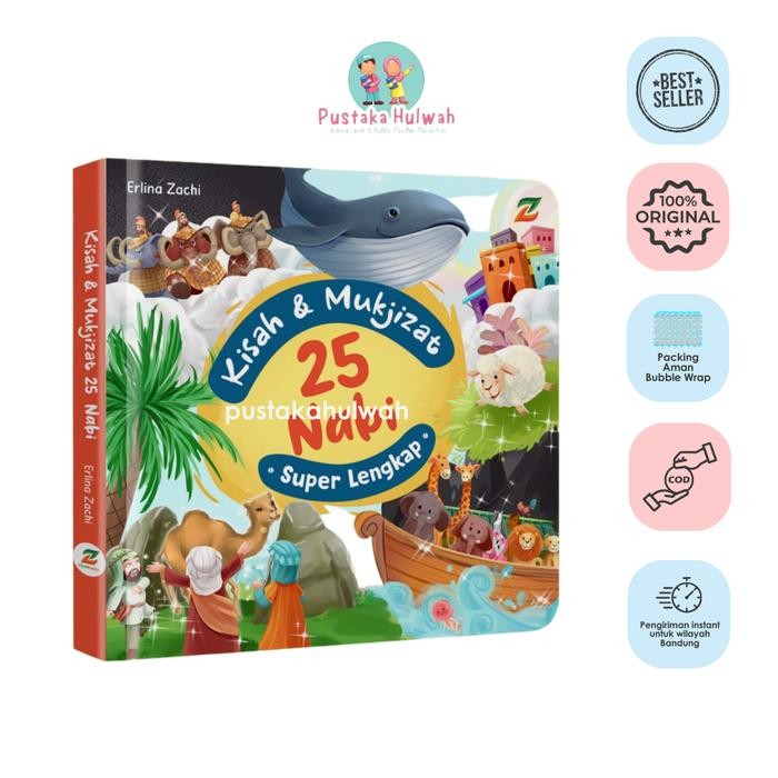 

Kisah & Mukjizat 25 Nabi Super Lengkap (New Cover) Rekomendasi 7Th+