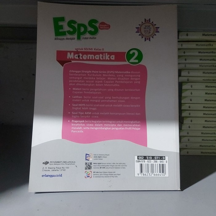 

Esps Matematika Kelas 2 Sd Kurikulum Merdeka