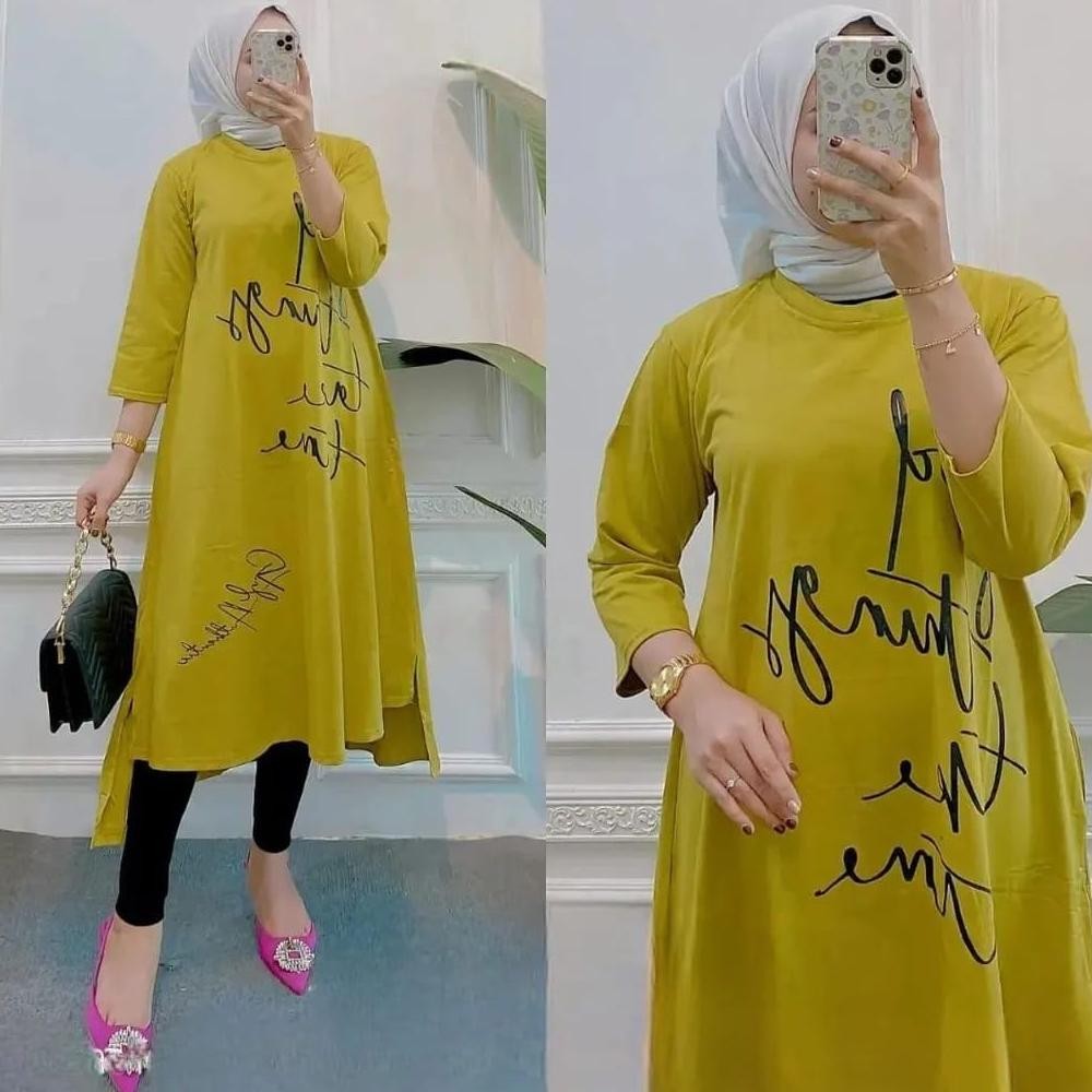 DITYA MIDI DRESS / MIDI DRESS KEKINIAN / MIDI DRESS WANITA / MIDI DRESS CANTIK / MIDI DRESS