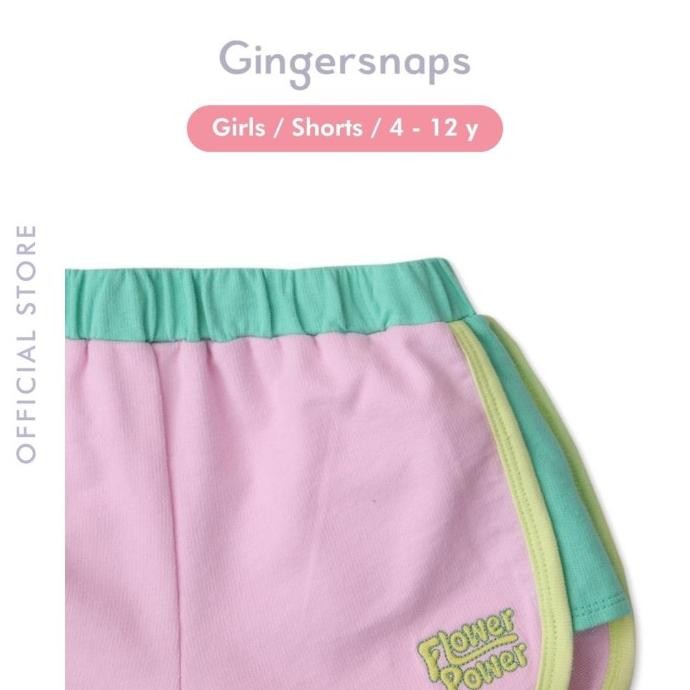 Sale Gingersnaps Groovy Escapade Shorts - Celana Anak Perempuan (Pink)