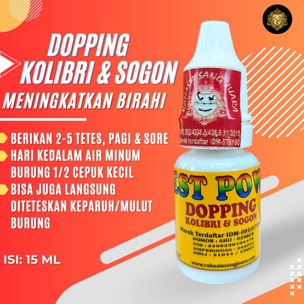 ORIGINAL METABOLISME KOLIBRI DAN SOGON | VITAMIN METABOLISME BURUNG KOLIBRI DAN SOGON gs-56