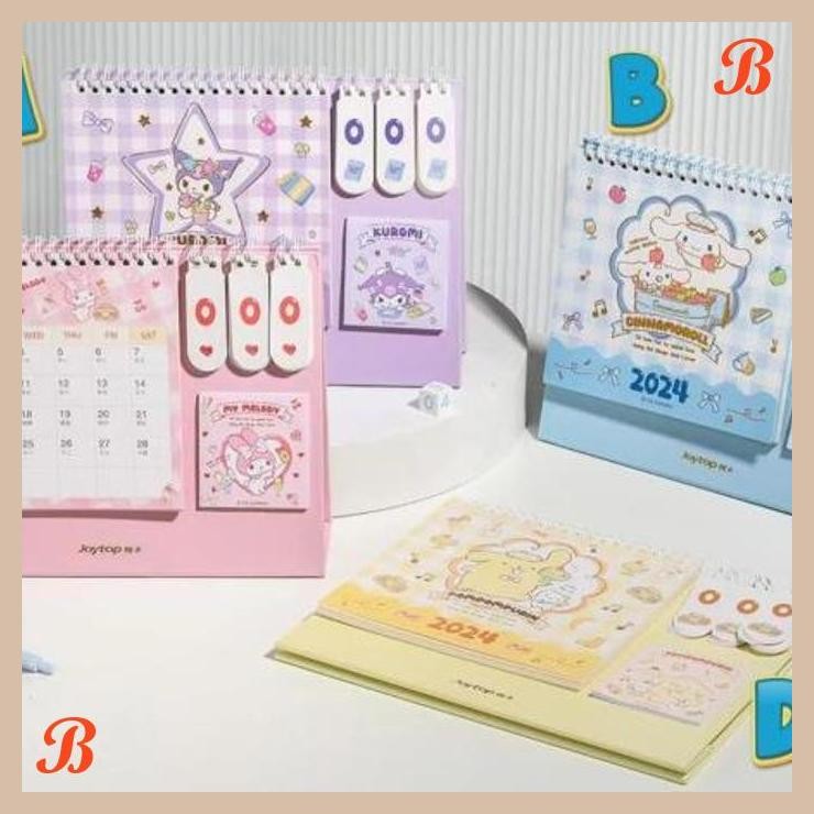 

| KK | KALENDER MEJA ORI DENGAN NOTE HITUNGAN MUNDUR MELODY KUROMI (25X19)