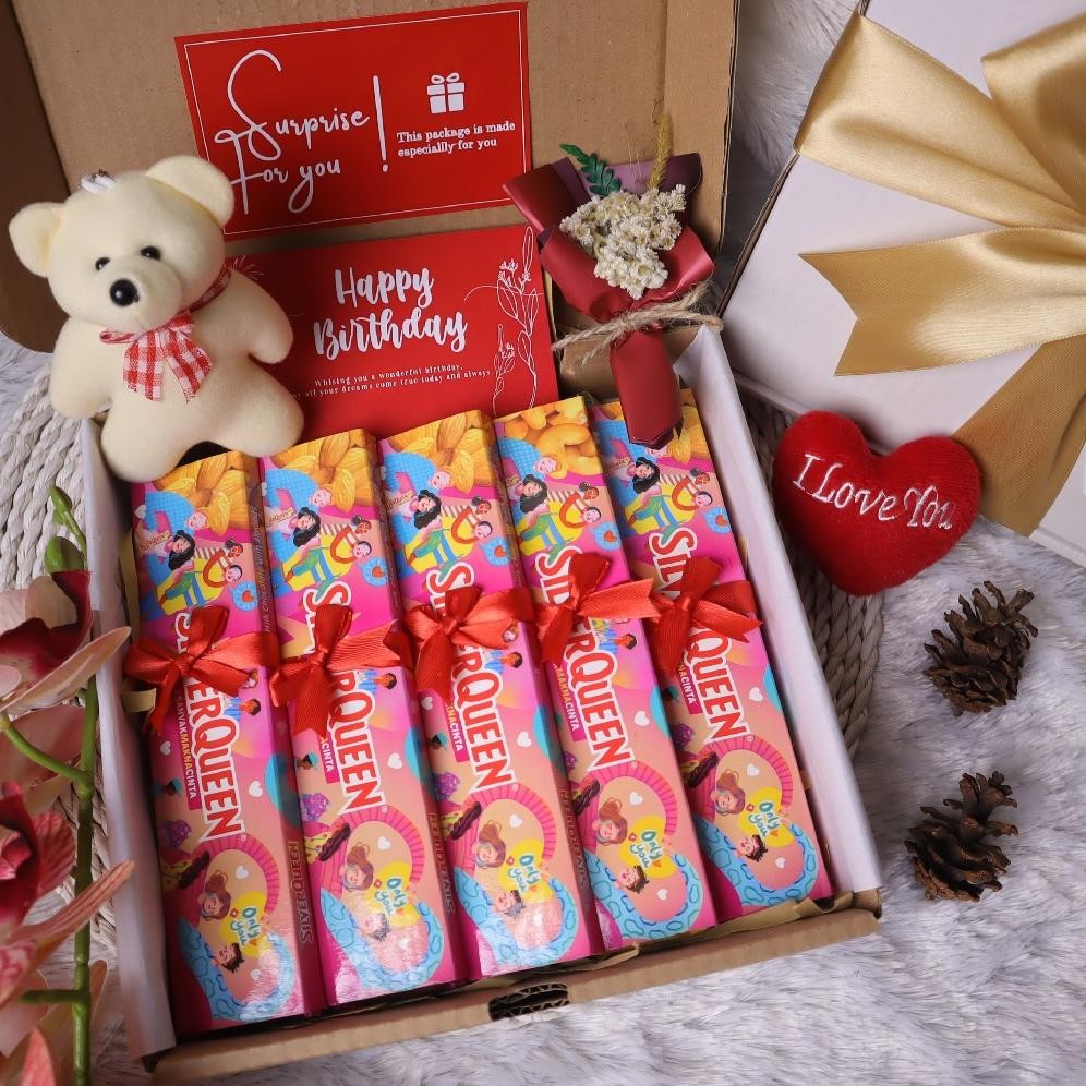 

SPECIAL Kado Cokelat Premium | Hampers Valentine Pacar Cewek Cowok | Hadiah Wisuda Ultah Valentine Ja-121