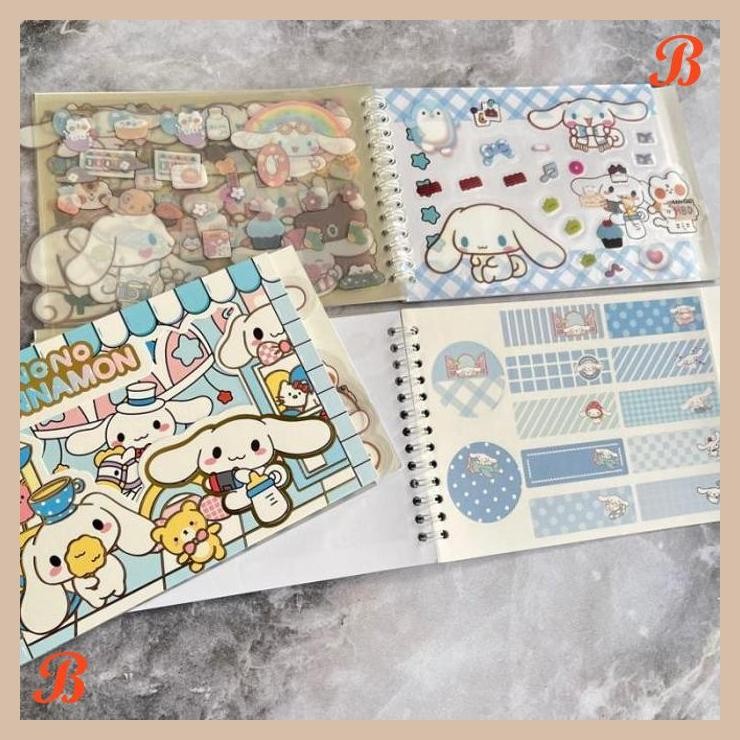 

| KK | STICKER STIKER BUKU KARAKTER SANRIO KUROMI MY MELODY CINNAMOROLL POMPOMPURIN