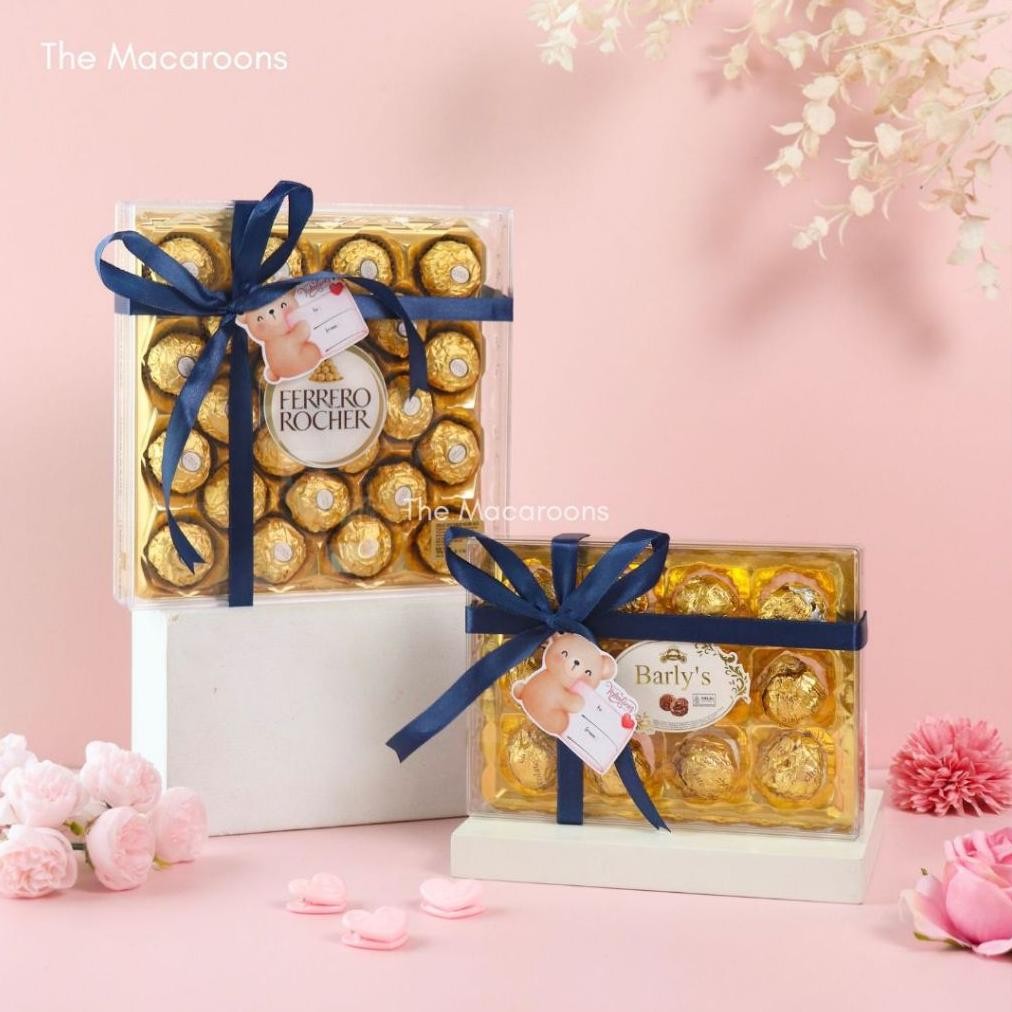 

COD Hampers Coklat Valentine - Ferrero Rocher Valentine Edition dan Coklat Barly's Kado Valentine er-90