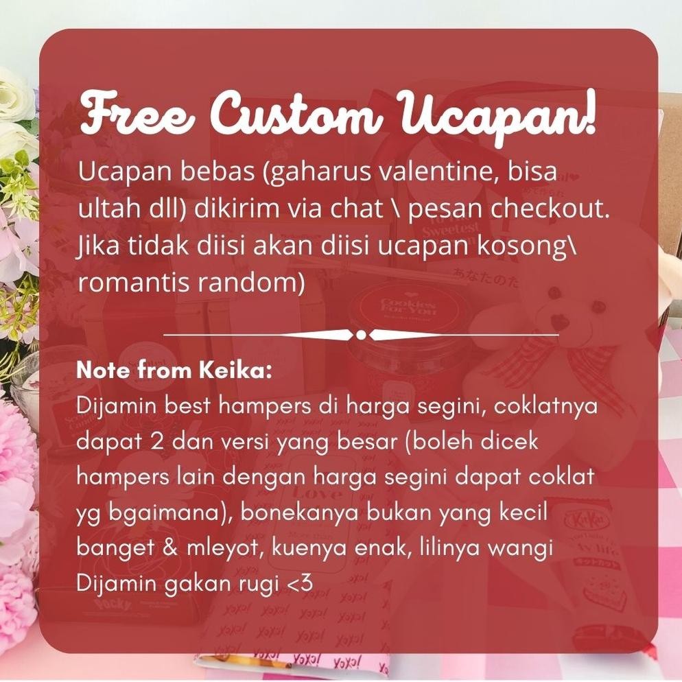 

VIRAL Hampers Valentine kado cewek | Hadiah coklat boneka cewek pacar kado valentine coklat Boneka kado coklat kado cewek pacar buket cokelat cookies Hadiah Anniv Cokelat hampers valentine se-34