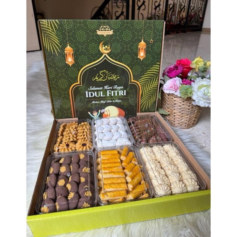 

COD HAMPERS LEBARAN | KUE KERING | KUE EID KUE KERING MURAH Do86