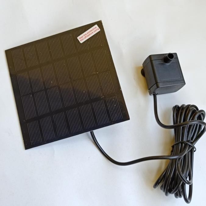 pompa mini hidroponik solar cell otomatis