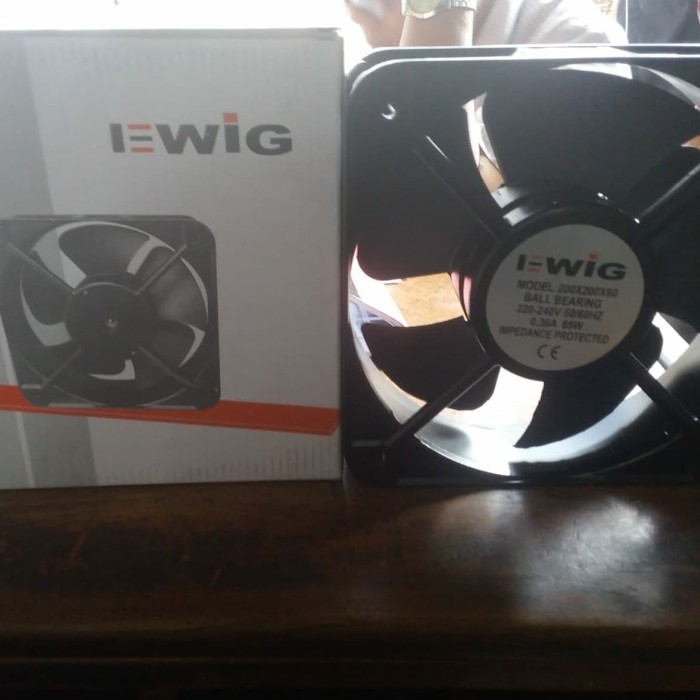 Exhaust Fan Ewig 200X200X60 8 Inch 8" / Kipas Hisap Ewig 200X200X60 8" Ready
