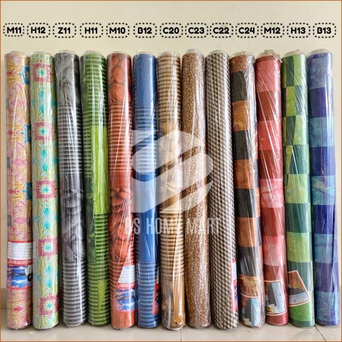 PER ROLL 10 METER Karpet Lantai Plastik Vinyl / Alas Meja Makan Bahan PREMIUM GROSIR Terlaris