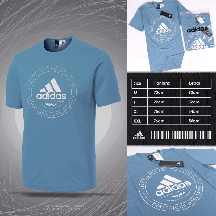 Promo Tees Adidas Performing Worldwide Kaos Adidas Adidas Sport Original